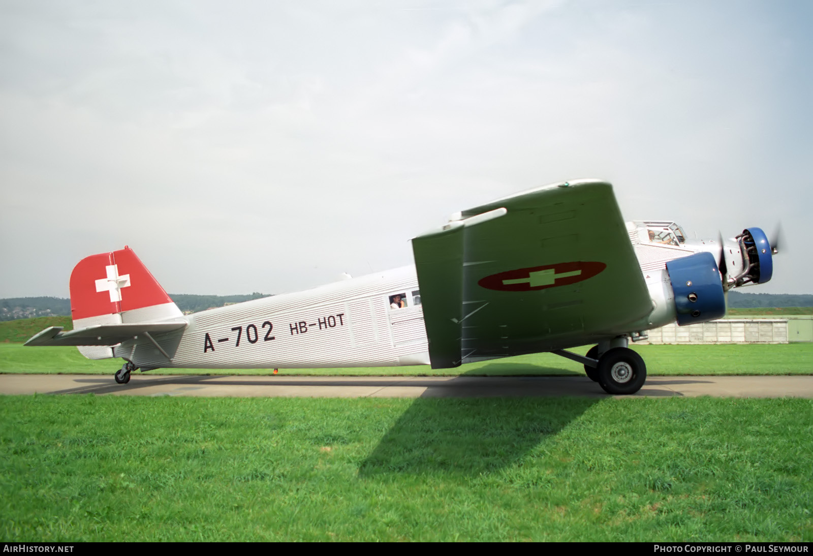 Aircraft Photo of HB-HOT / A-702 | Junkers Ju 52/3m ge | Ju-Air | Switzerland - Air Force | AirHistory.net #869820