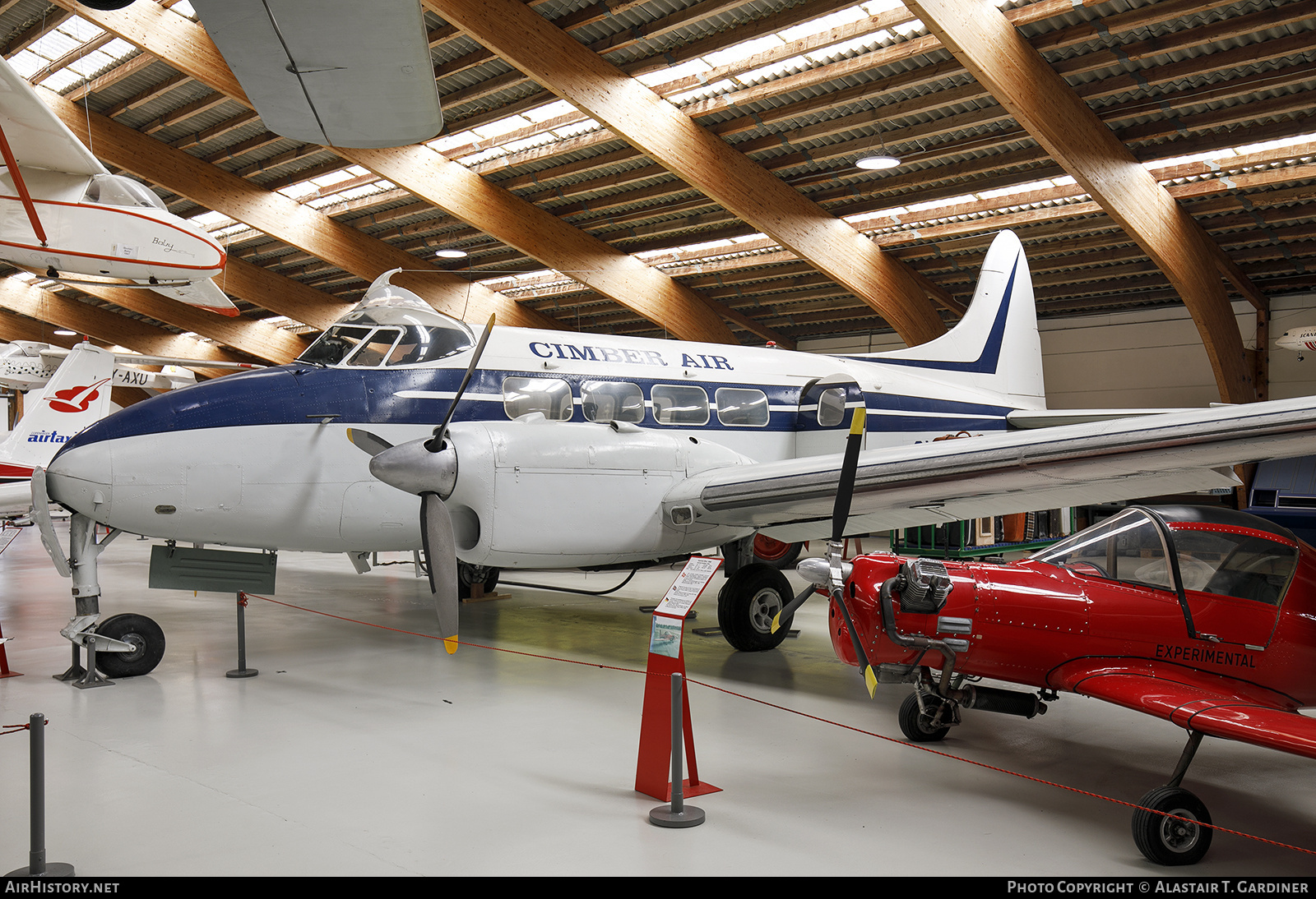 Aircraft Photo of OY-DHZ | De Havilland D.H. 104 Dove 6 | Cimber Air | AirHistory.net #869834