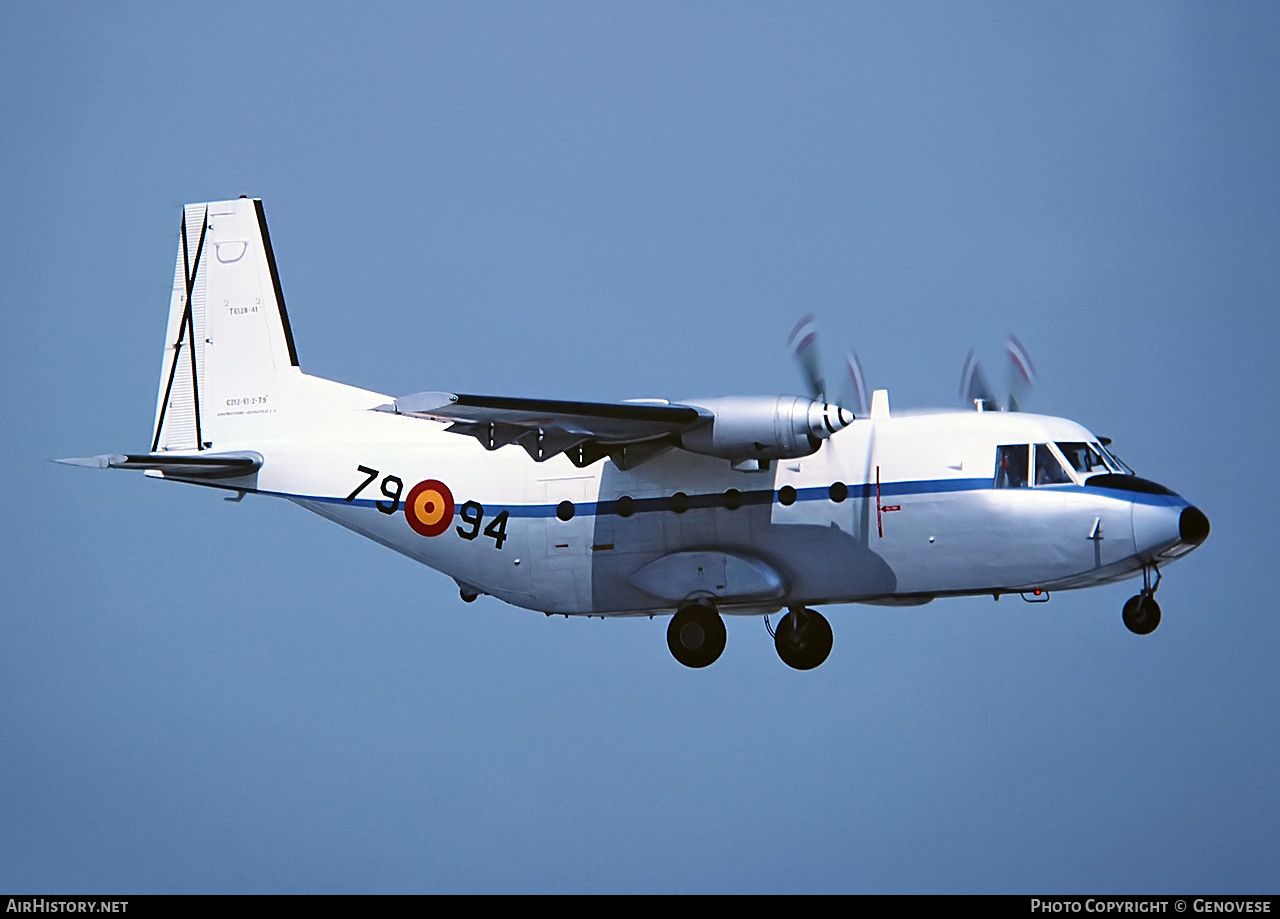 Aircraft Photo of TE.12B-41 | CASA C-212-100 Aviocar | Spain - Air Force | AirHistory.net #869847