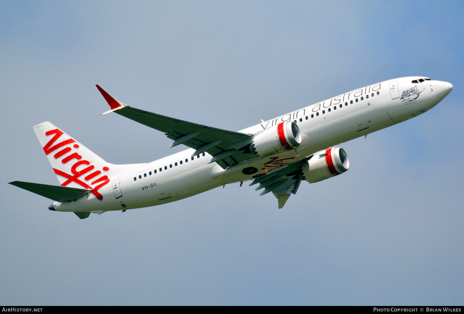 Aircraft Photo of VH-8II | Boeing 737-8 Max 8 | Virgin Australia Airlines | AirHistory.net #869862