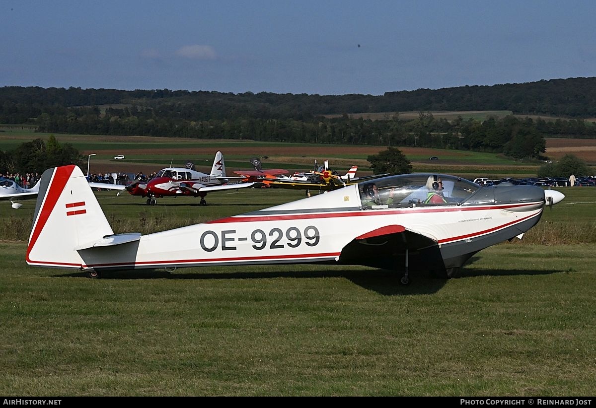 Aircraft Photo of OE-9299 | Scheibe SF-28A Tandem-Falke | AirHistory.net #869863