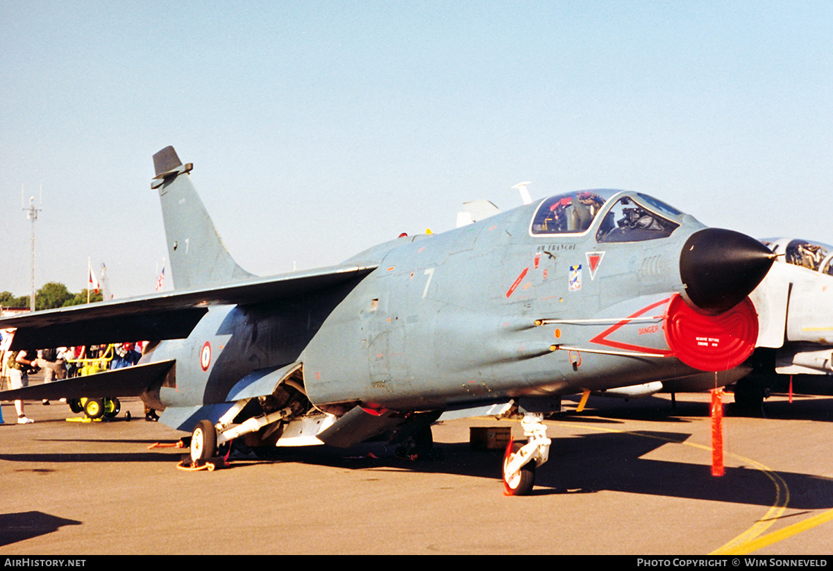 Aircraft Photo of 7 | Vought F-8P Crusader | France - Navy | AirHistory.net #869887
