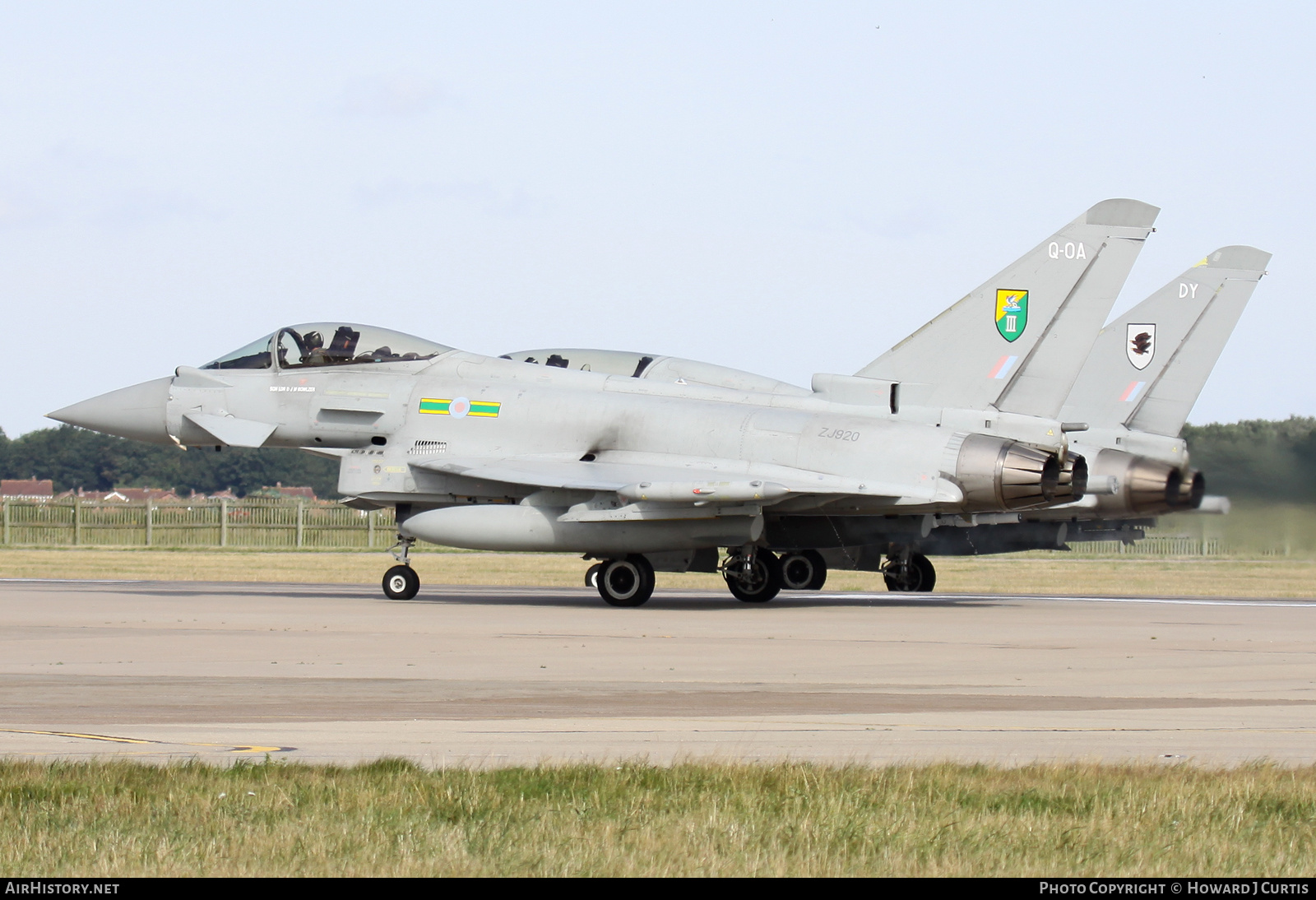 Aircraft Photo of ZJ920 | Eurofighter EF-2000 Typhoon FGR4 | UK - Air Force | AirHistory.net #869895