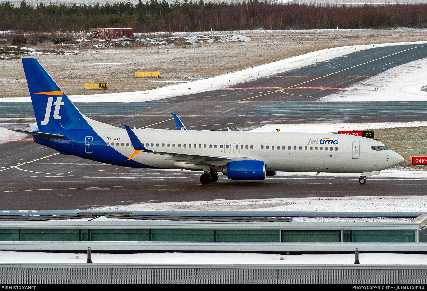 Aircraft Photo of OY-JYD | Boeing 737-8SA | Jettime | AirHistory.net #869903