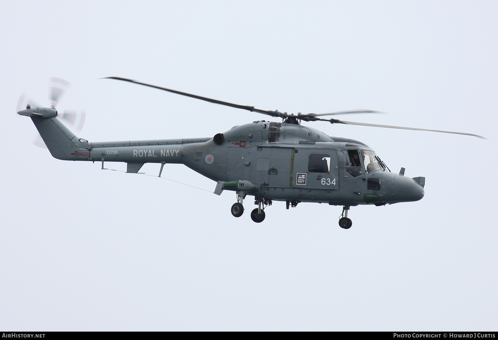Aircraft Photo of XZ730 | Westland WG-13 Lynx HAS3S | UK - Navy | AirHistory.net #869918
