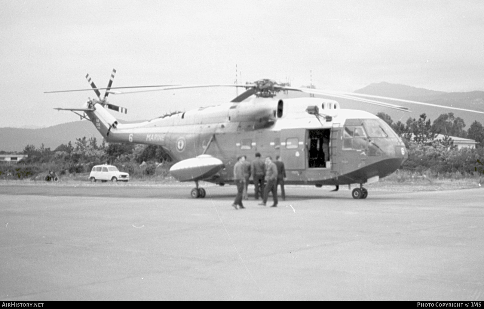 Aircraft Photo of 106 | Aerospatiale SA-321G Super Frelon | France - Navy | AirHistory.net #869925