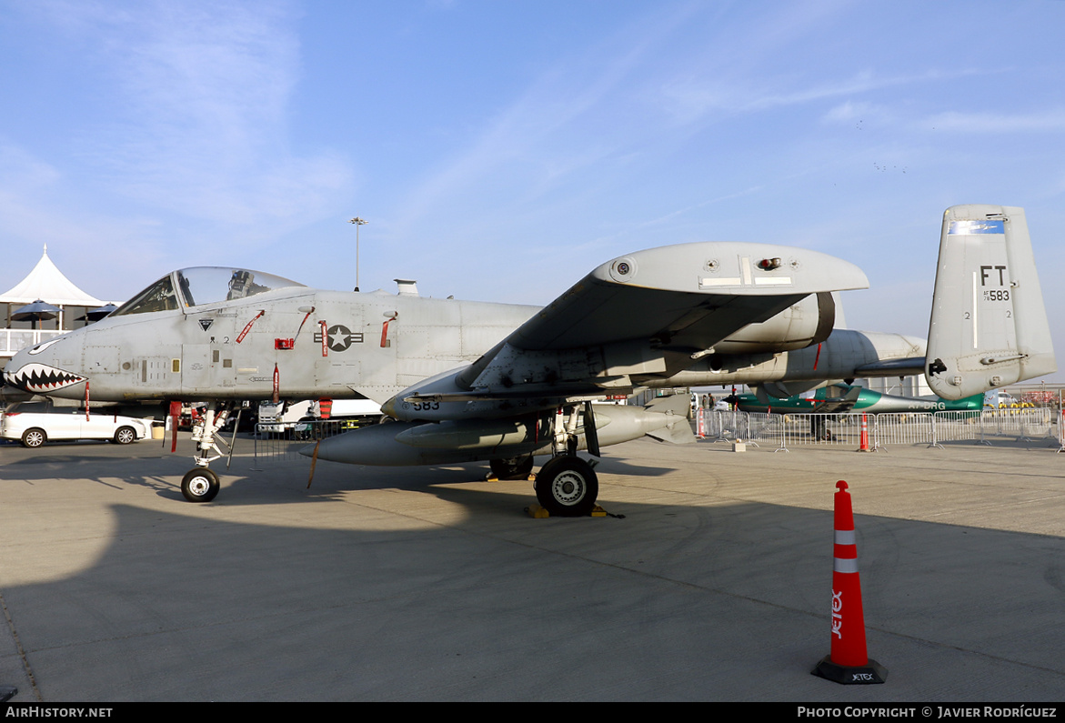 Aircraft Photo of 78-0583 / 78-583 | Fairchild A-10C Thunderbolt II | USA - Air Force | AirHistory.net #869939
