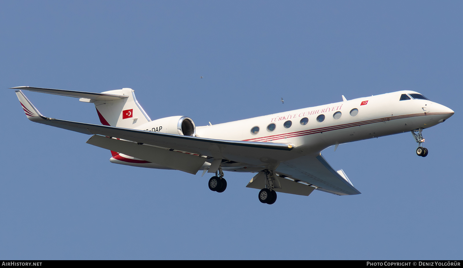 Aircraft Photo of TC-DAP | Gulfstream Aerospace G-V-SP Gulfstream G550 | Turkey Government | AirHistory.net #869954