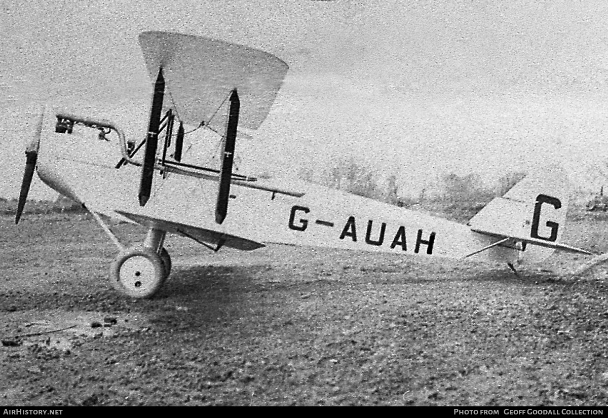 Aircraft Photo of G-AUAH | De Havilland D.H. 60 Moth | AirHistory.net #870016