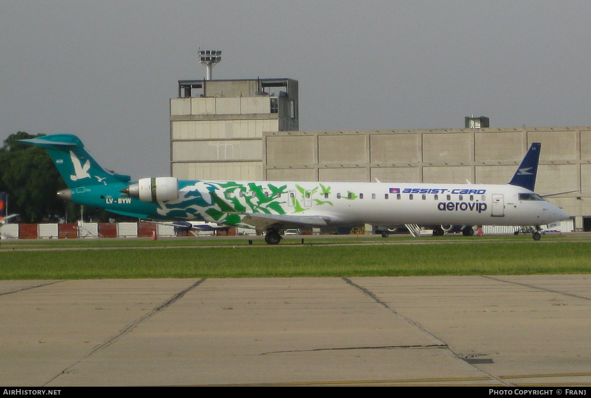 Aircraft Photo of LV-BYW | Bombardier CRJ-900LR (CL-600-2D24) | Aero VIP Línea Aérea | AirHistory.net #870026