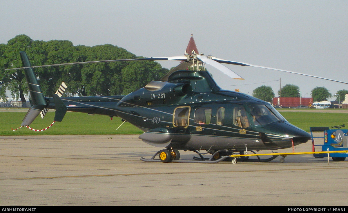 Aircraft Photo of LV-ZSY | Bell 430 | AirHistory.net #870029