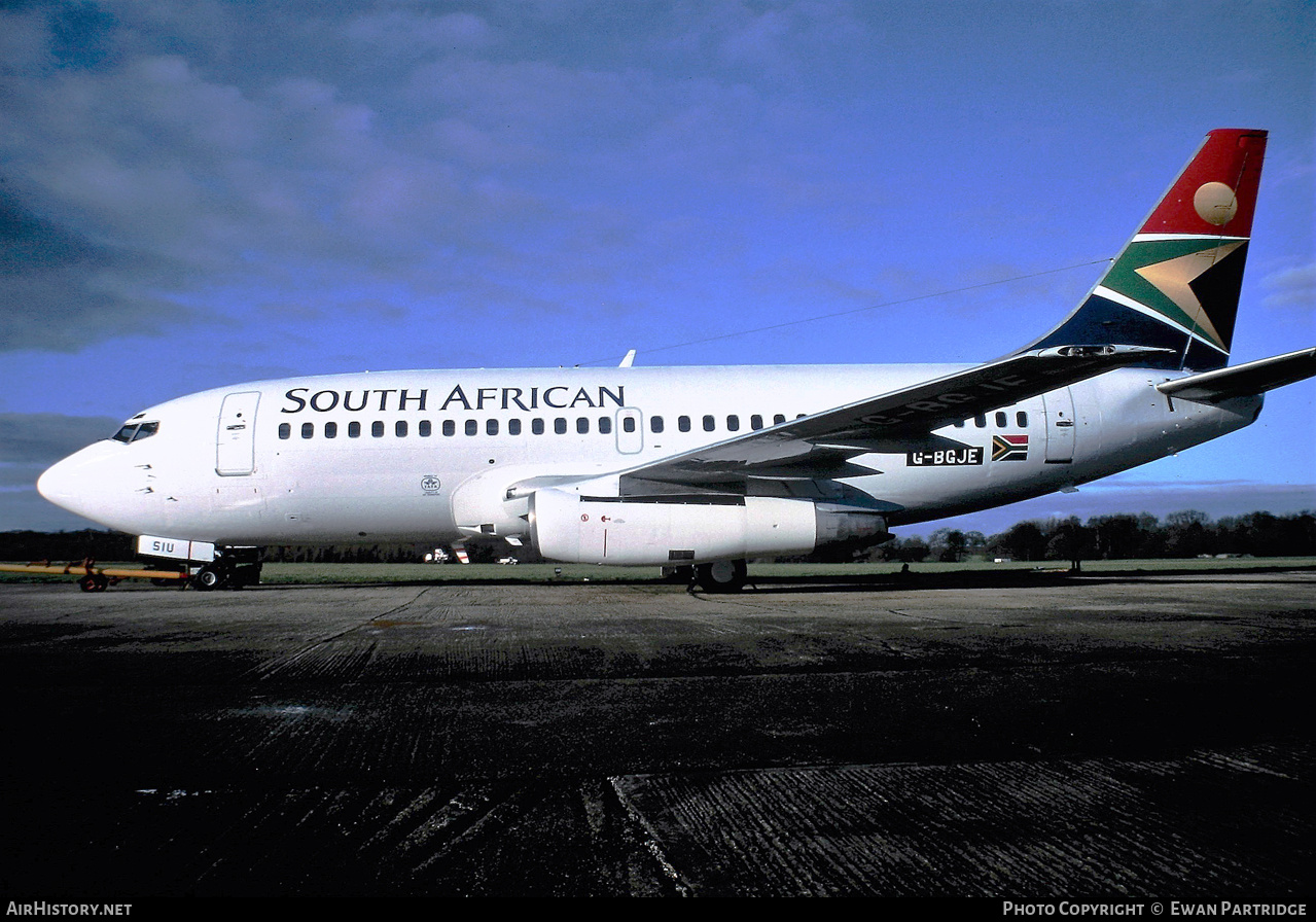 Aircraft Photo of G-BGJE | Boeing 737-236/Adv | South African Airways | AirHistory.net #870049