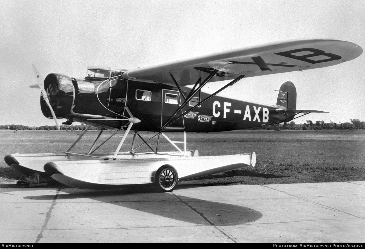 Aircraft Photo of CF-AXB | Fairchild 82 | Dominion Skyways | AirHistory.net #870096