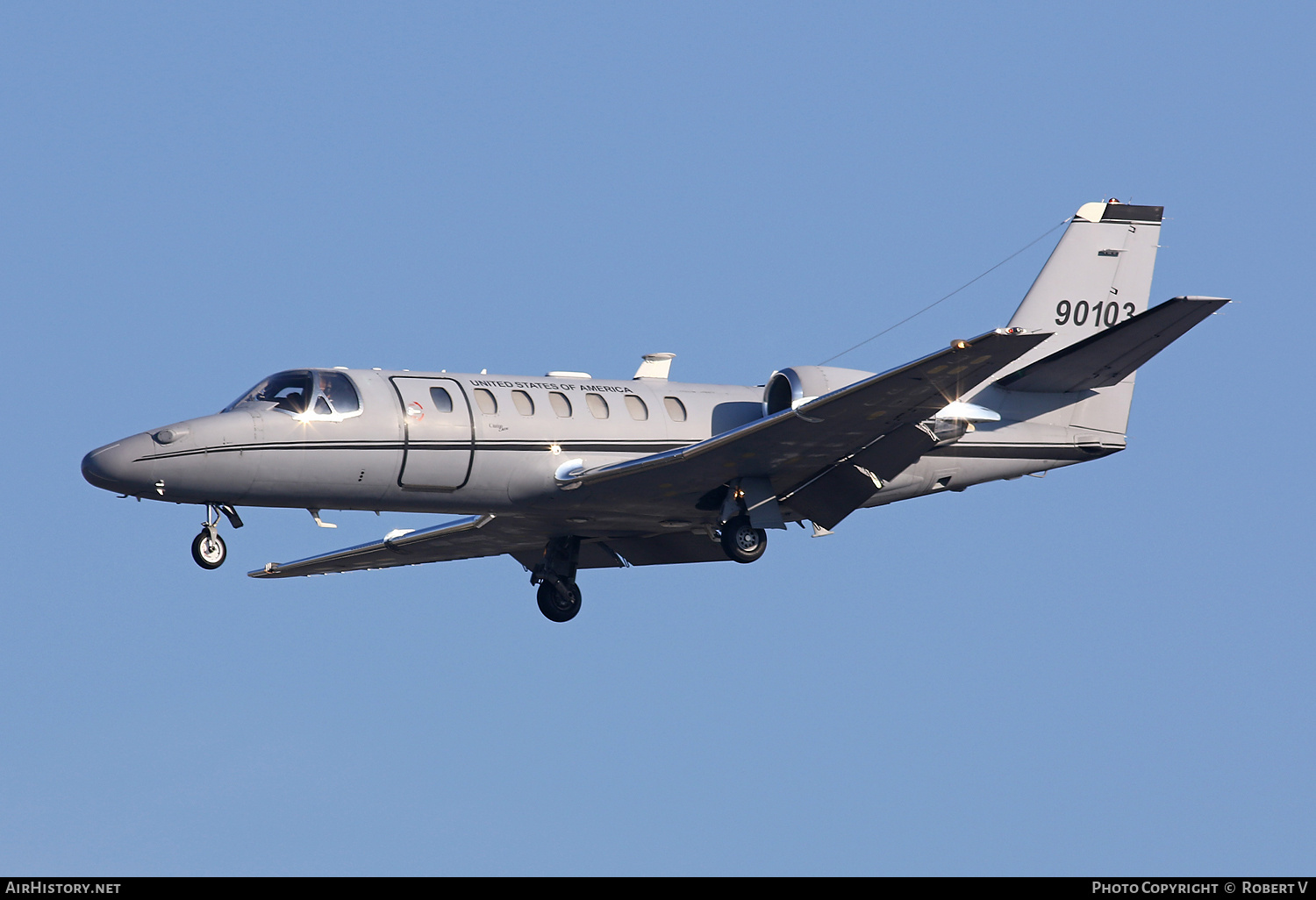 Aircraft Photo of 99-0103 / 90103 | Cessna UC-35A Citation Ultra (560) | USA - Army | AirHistory.net #870138