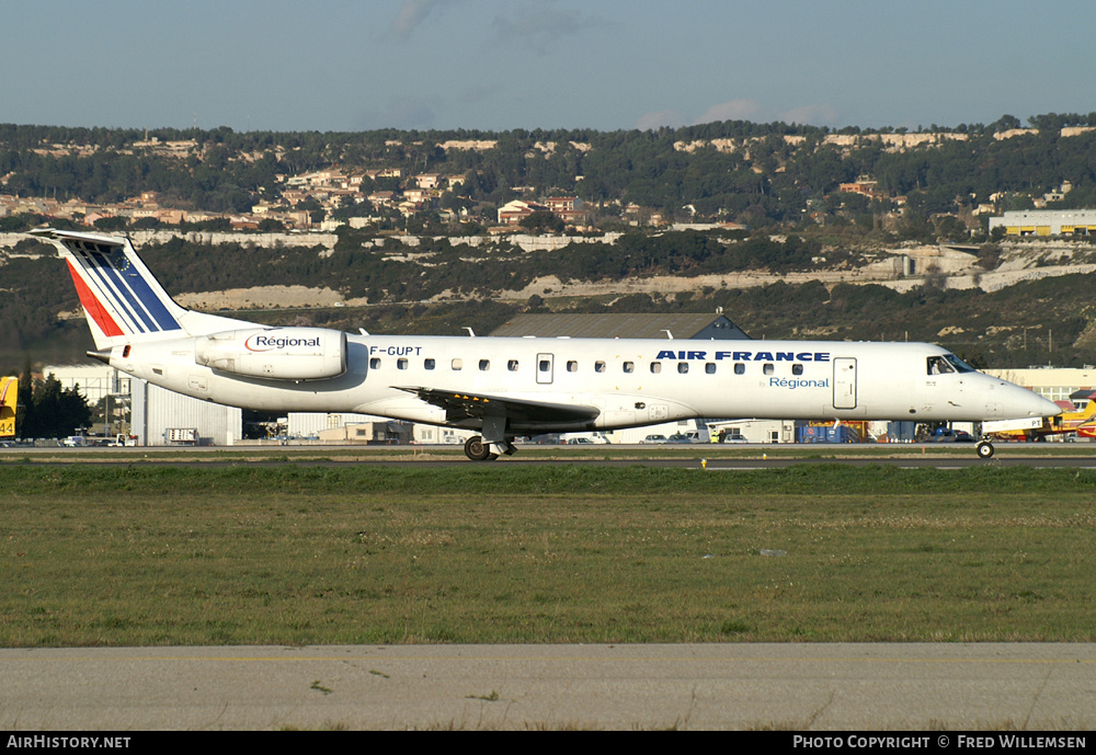 Aircraft Photo of F-GUPT | Embraer ERJ-145MP (EMB-145MP) | Air France | AirHistory.net #870141