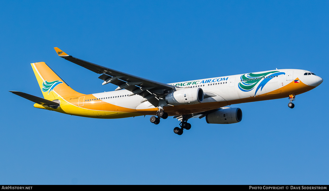 Aircraft Photo of RP-C3346 | Airbus A330-343 | Cebu Pacific Air | AirHistory.net #870178