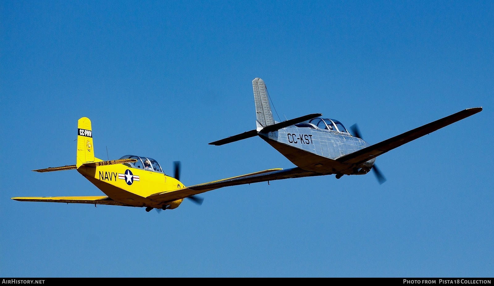 Aircraft Photo of CC-KST | Beech T-34A Mentor | AirHistory.net #870179