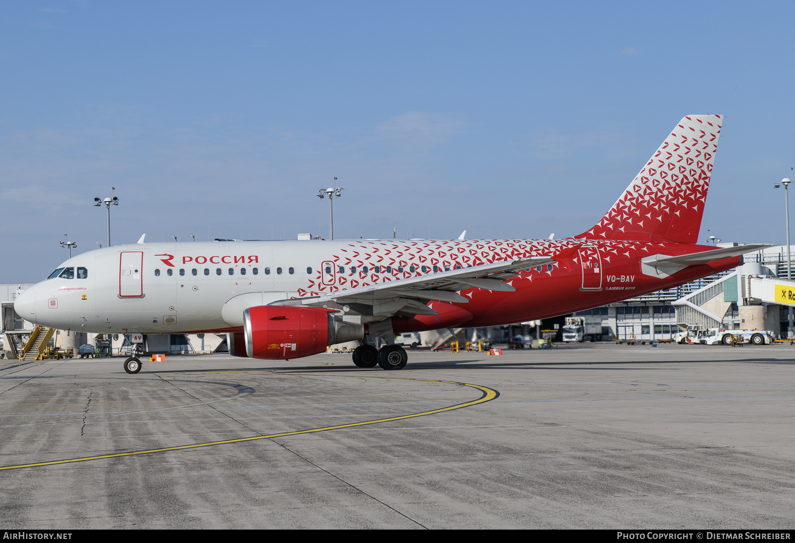 Aircraft Photo of VQ-BAV | Airbus A319-111 | Rossiya - Russian Airlines | AirHistory.net #870219