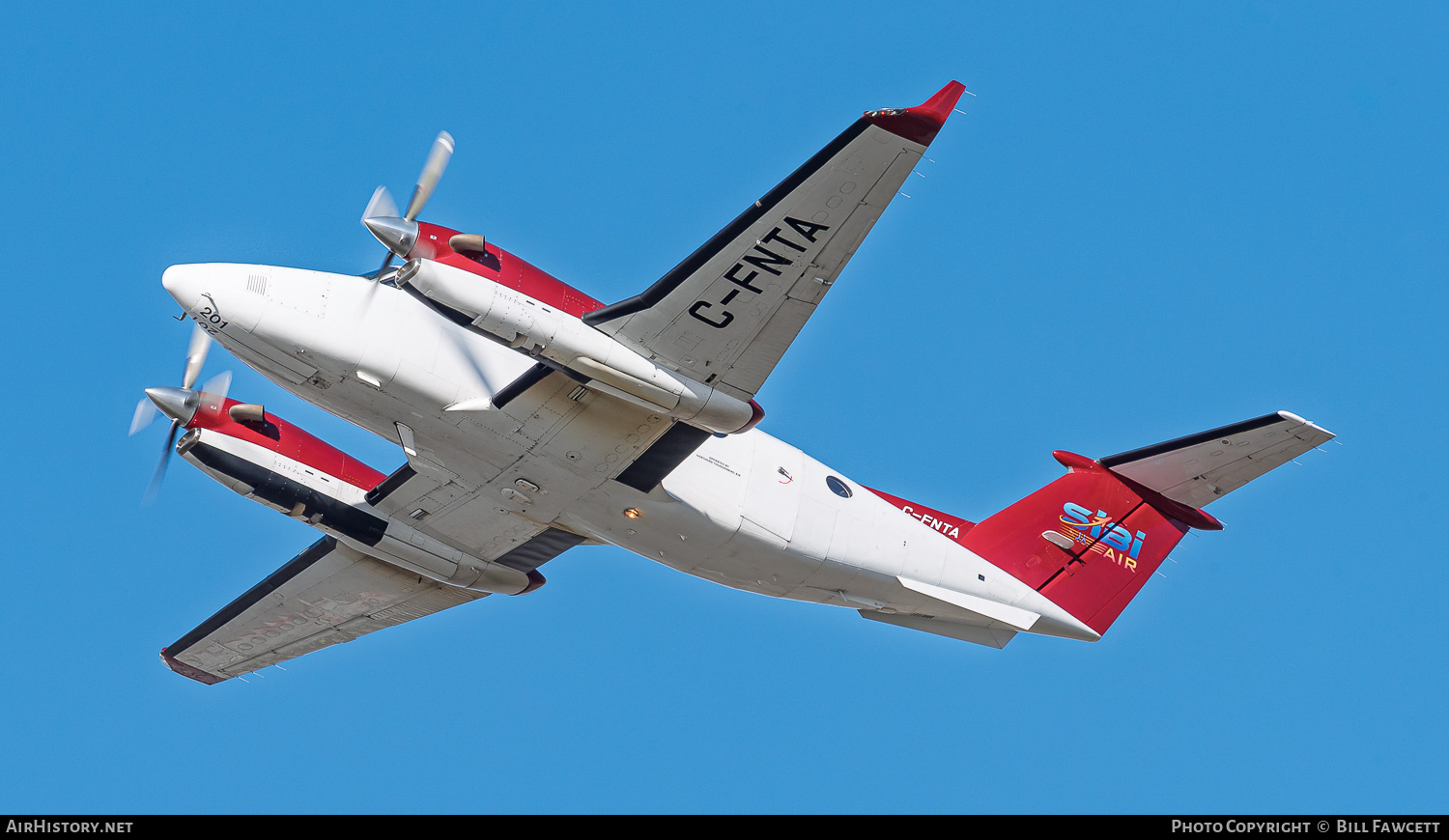 Aircraft Photo of C-FNTA | Hawker Beechcraft 350i King Air (B300) | Sibi Air | AirHistory.net #870241