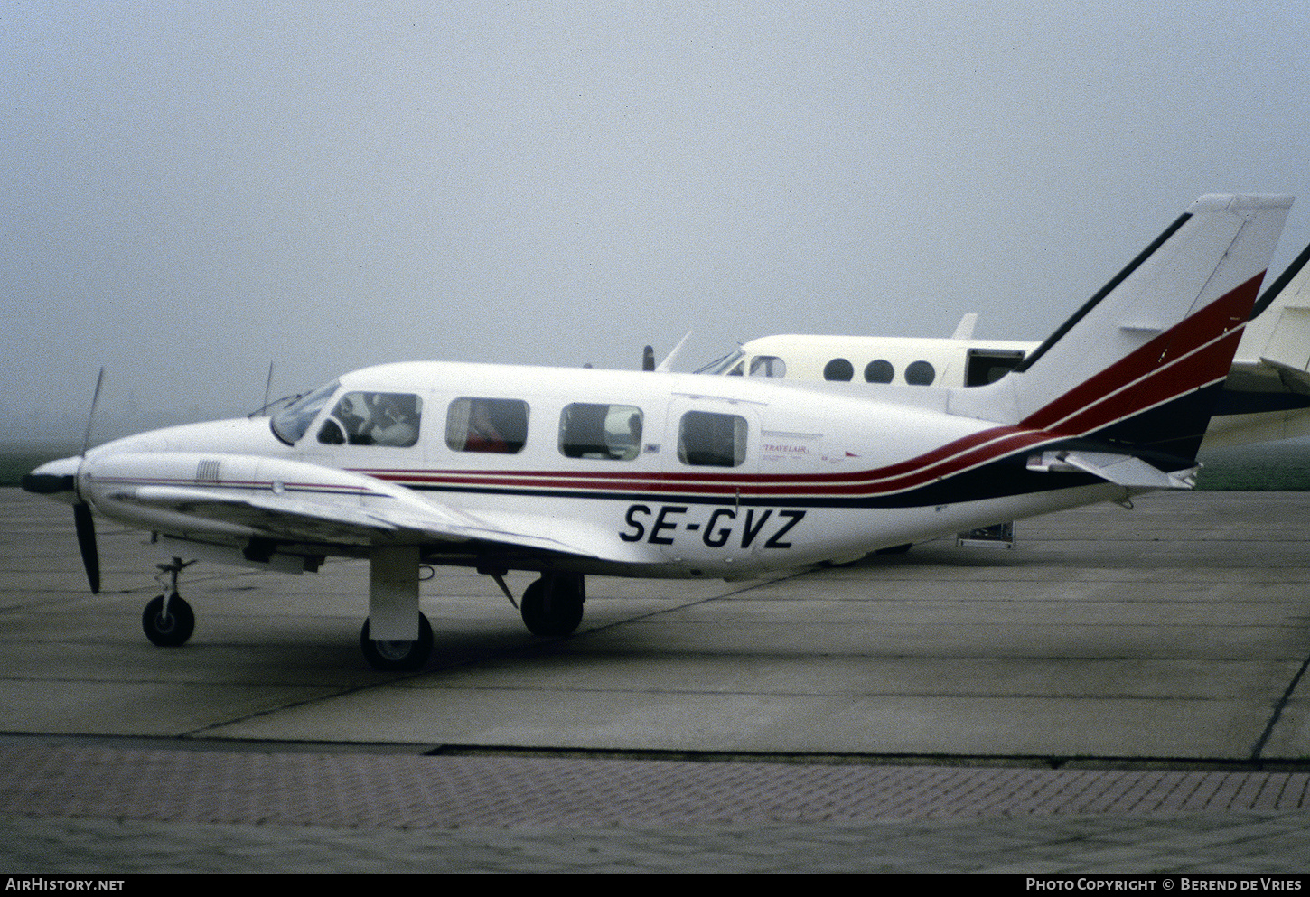 Aircraft Photo of SE-GVZ | Piper PA-31-310 Navajo C | Travelair | AirHistory.net #870273