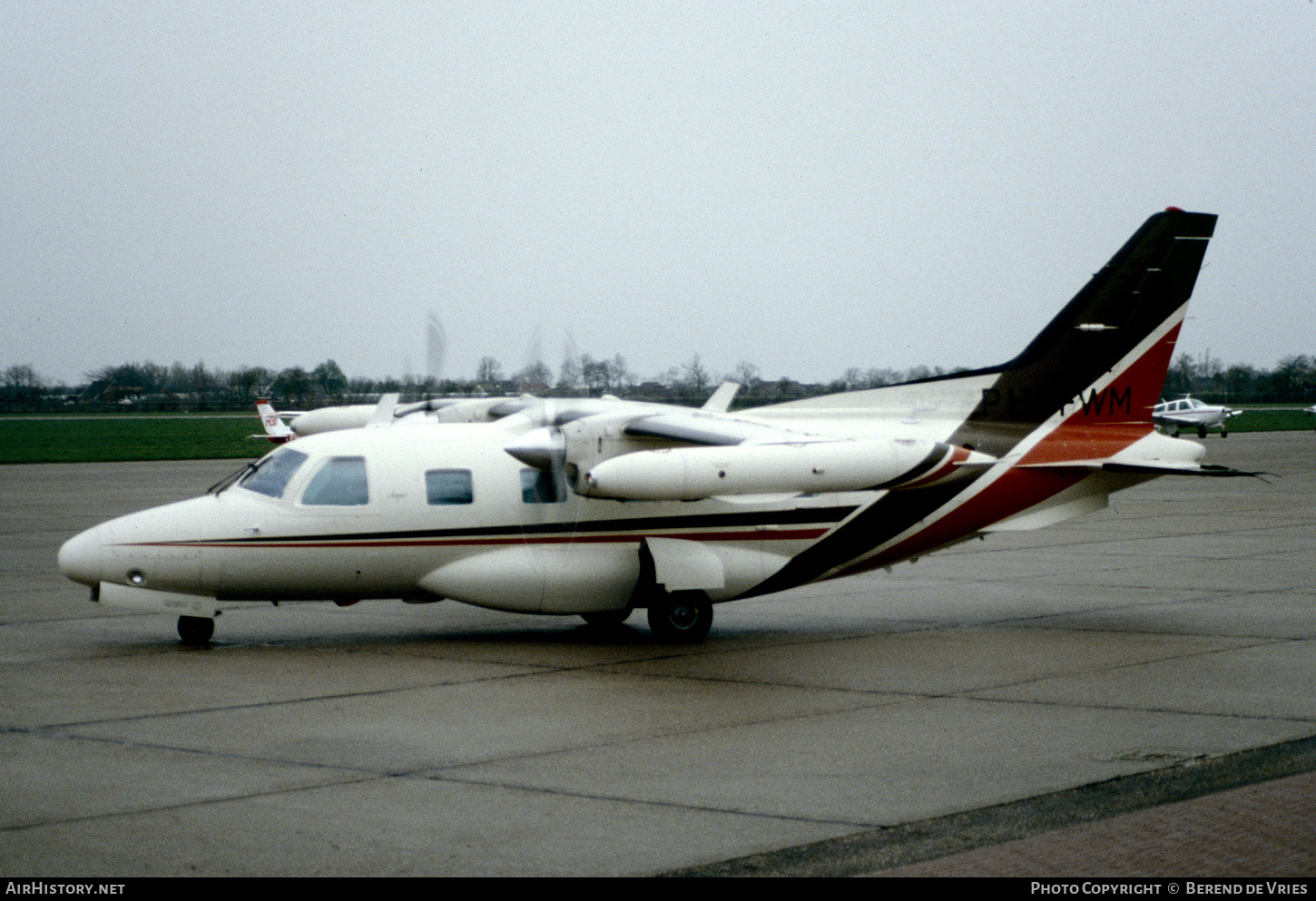 Aircraft Photo of PH-FWM | Mitsubishi MU-2 Marquise (MU-2B-60) | AirHistory.net #870339