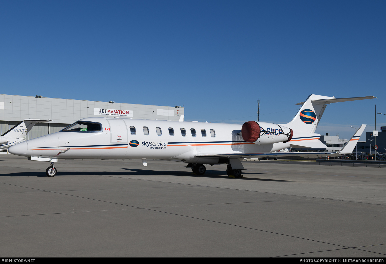 Aircraft Photo of C-GMCP | Learjet 45 | Skyservice Air Ambulance | AirHistory.net #870381