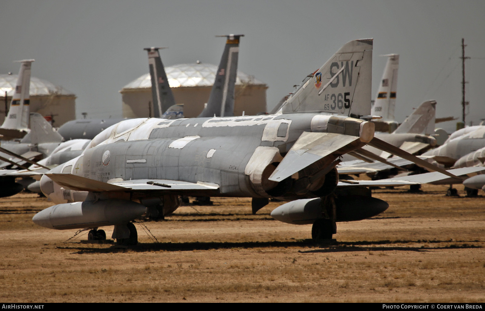 Aircraft Photo of 69-0365 / AF69-365 | McDonnell Douglas RF-4C Phantom II | USA - Air Force | AirHistory.net #870395