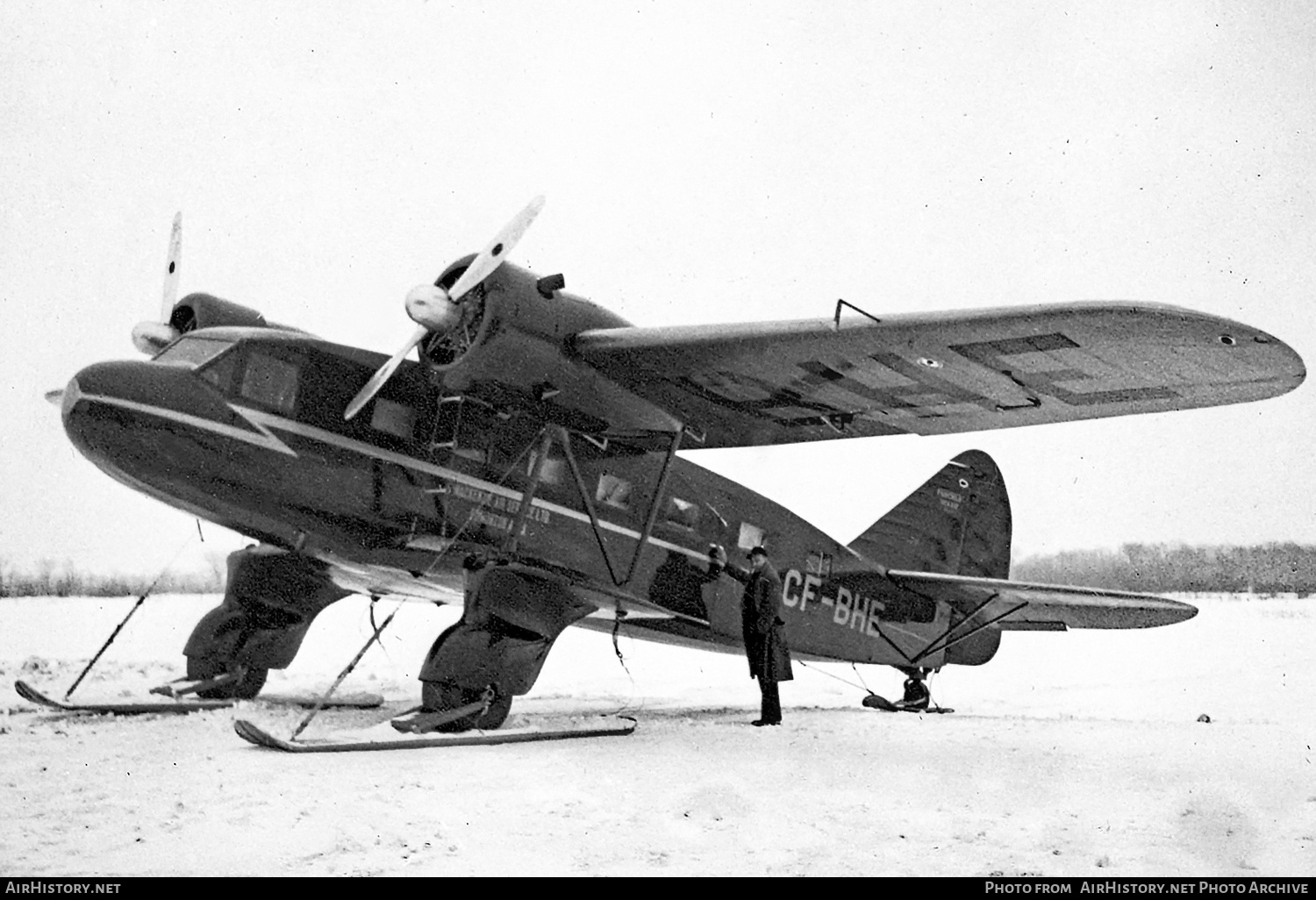 Aircraft Photo of CF-BHE | Fairchild 45-80 Sekani | Mackenzie Air Service | AirHistory.net #870413