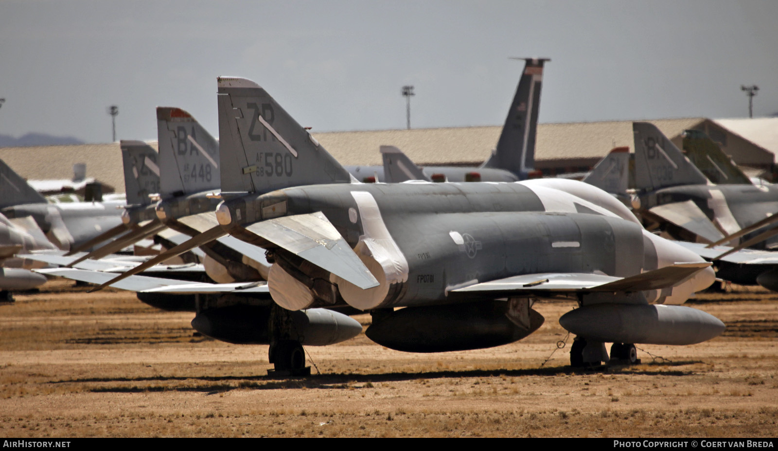 Aircraft Photo of 68-0580 / AF68-580 | McDonnell Douglas RF-4C Phantom II | USA - Air Force | AirHistory.net #870487