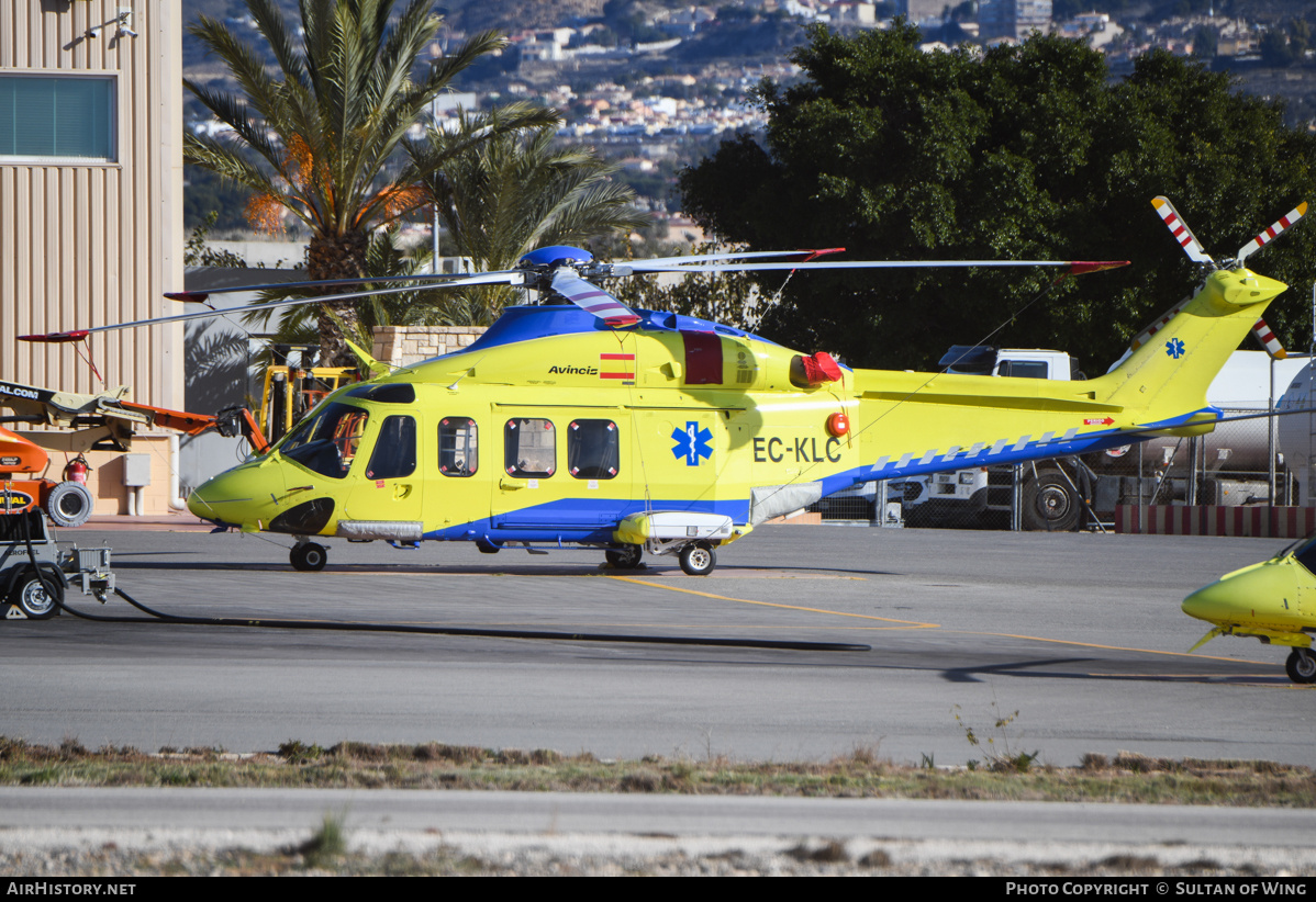 Aircraft Photo of EC-KLC | AgustaWestland AW-139 | Avincis | AirHistory.net #870502