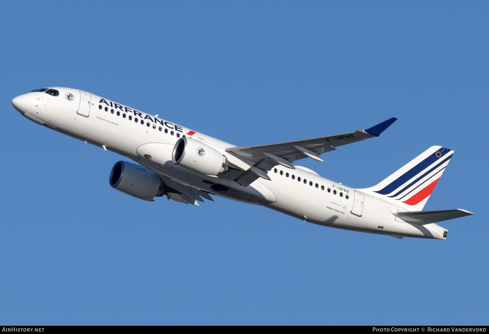 Aircraft Photo of F-HPNX | Airbus A220-300 (BD-500-1A11) | Air France | AirHistory.net #870544