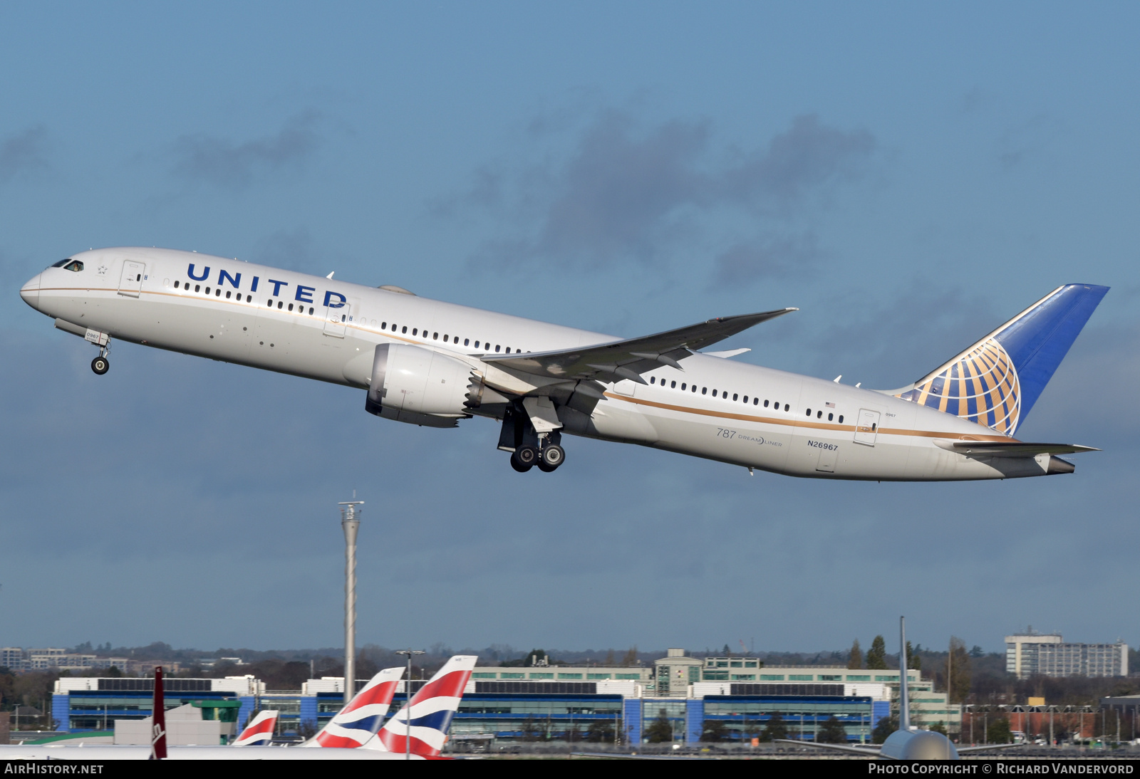 Aircraft Photo of N26967 | Boeing 787-9 Dreamliner | United Airlines | AirHistory.net #870558