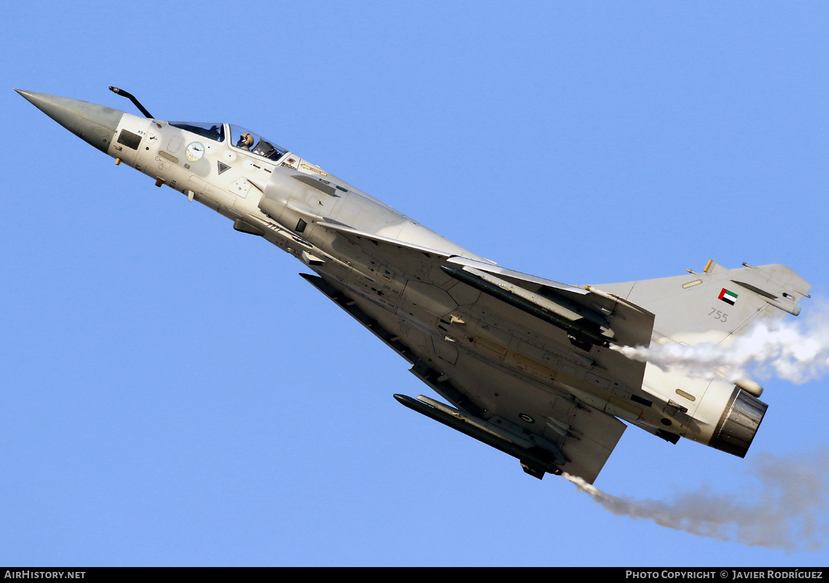 Aircraft Photo of 755 | Dassault Mirage 2000-9EAD | United Arab Emirates - Air Force | AirHistory.net #870565