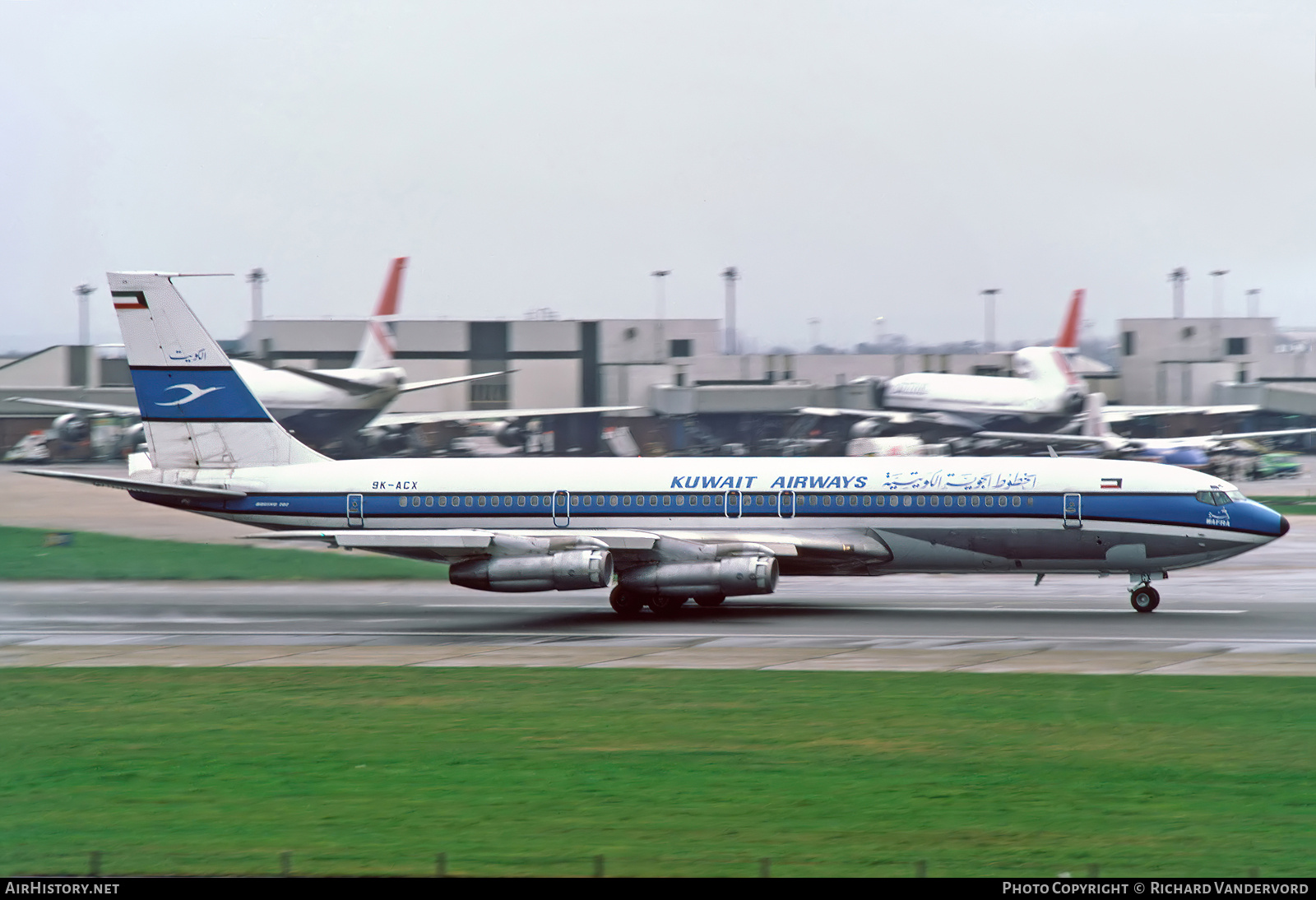 Aircraft Photo of 9K-ACX | Boeing 707-311C | Kuwait Airways | AirHistory.net #870568