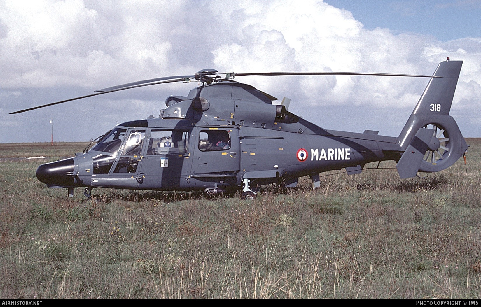 Aircraft Photo of 6318 / 318 | Aerospatiale SA-365F-1 Dauphin 2 | France - Navy | AirHistory.net #870582