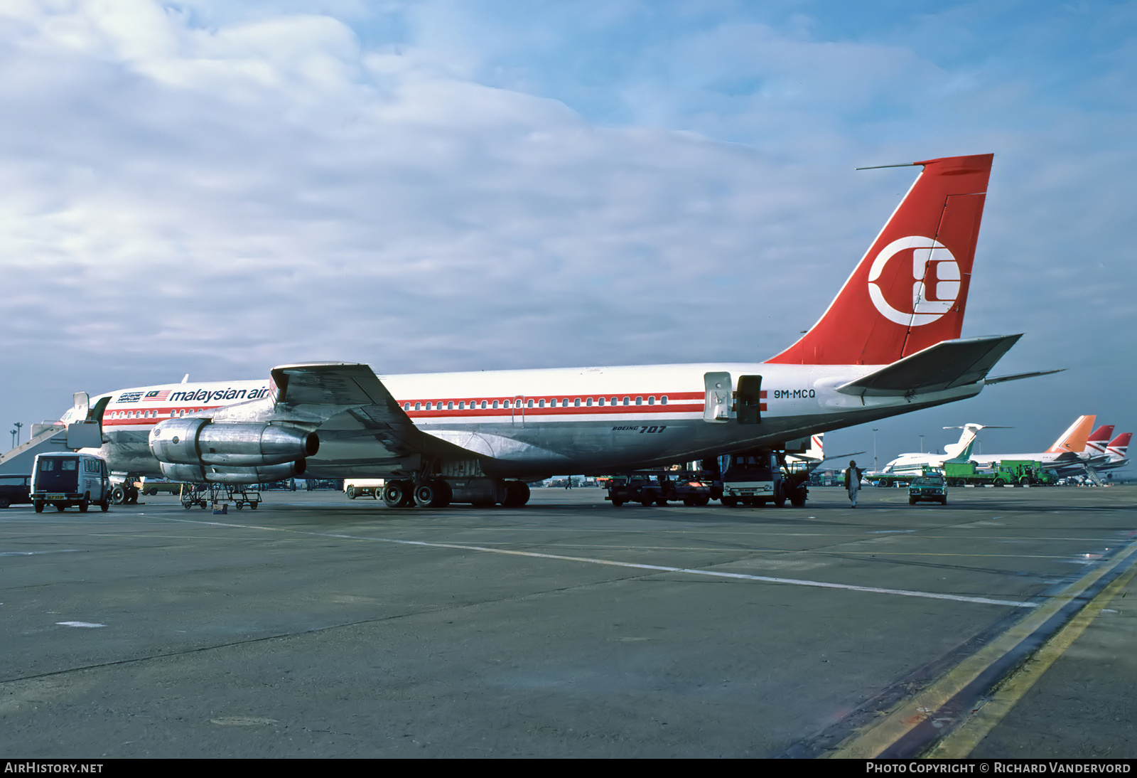 Aircraft Photo of 9M-MCQ | Boeing 707-338C | Malaysian Airline System - MAS | AirHistory.net #870585