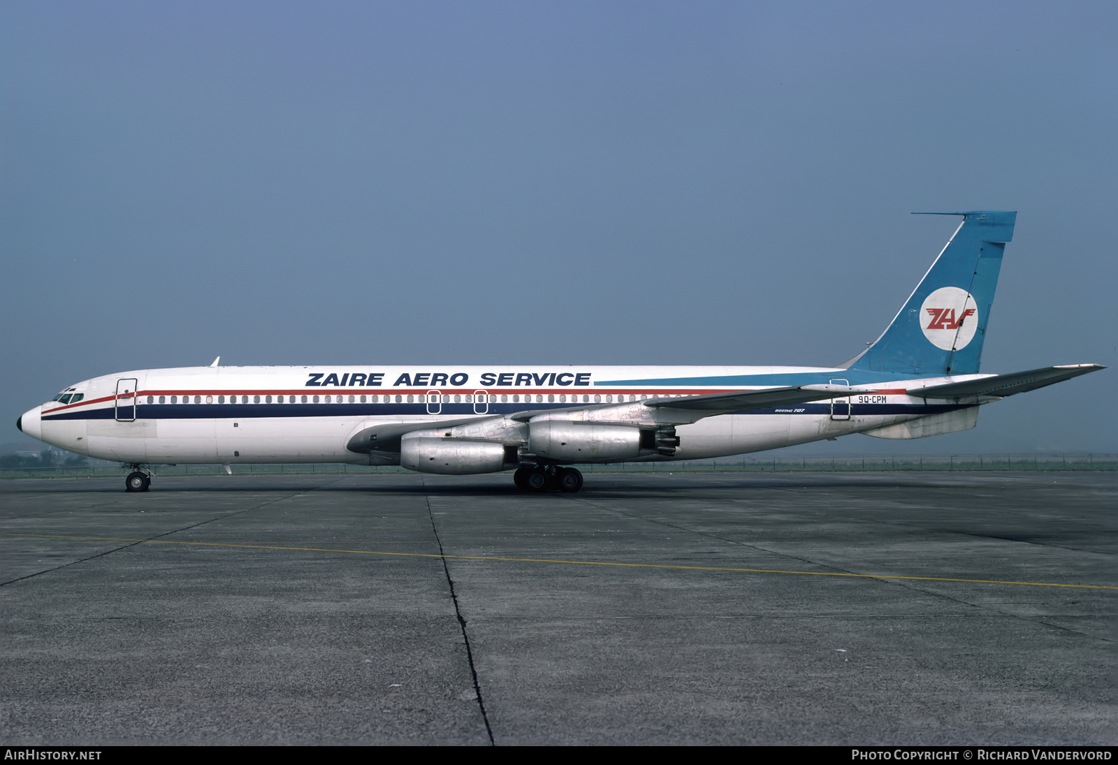 Aircraft Photo of 9Q-CPM | Boeing 707-458 | Zaire Aero Service - ZAS | AirHistory.net #870595