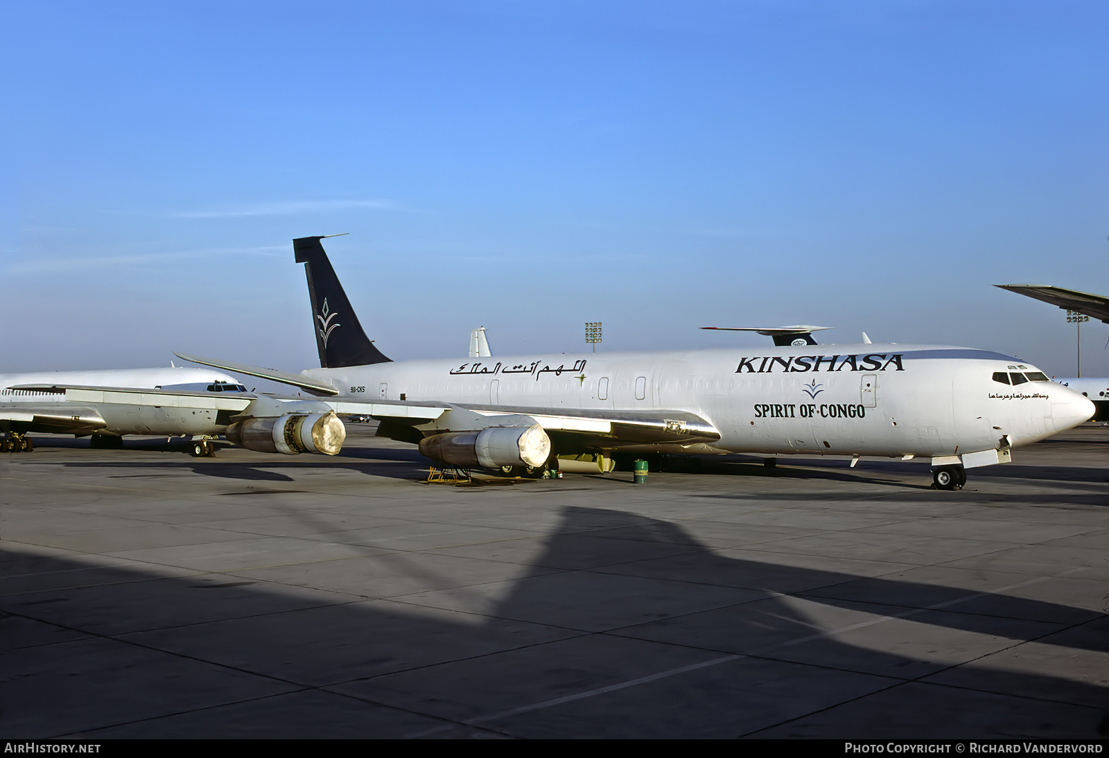 Aircraft Photo of 9Q-CKS | Boeing 707-399C | Kinshasa Airways | AirHistory.net #870598