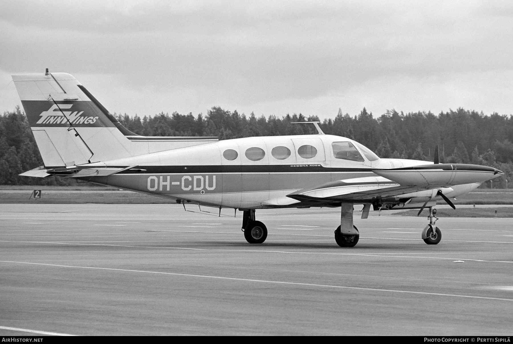 Aircraft Photo of OH-CDU | Cessna 402B | Finnwings | AirHistory.net #870619