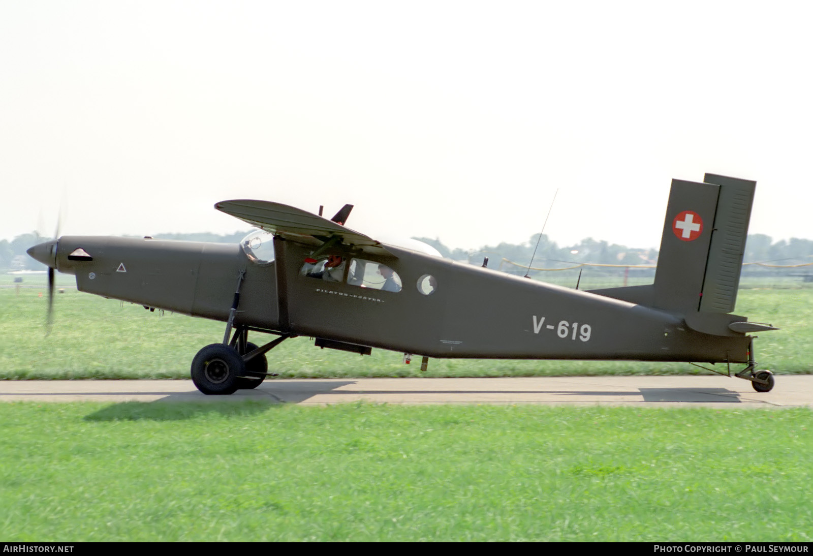 Aircraft Photo of V-619 | Pilatus PC-6/B2-H2M-1 Turbo Porter | Switzerland - Air Force | AirHistory.net #870630