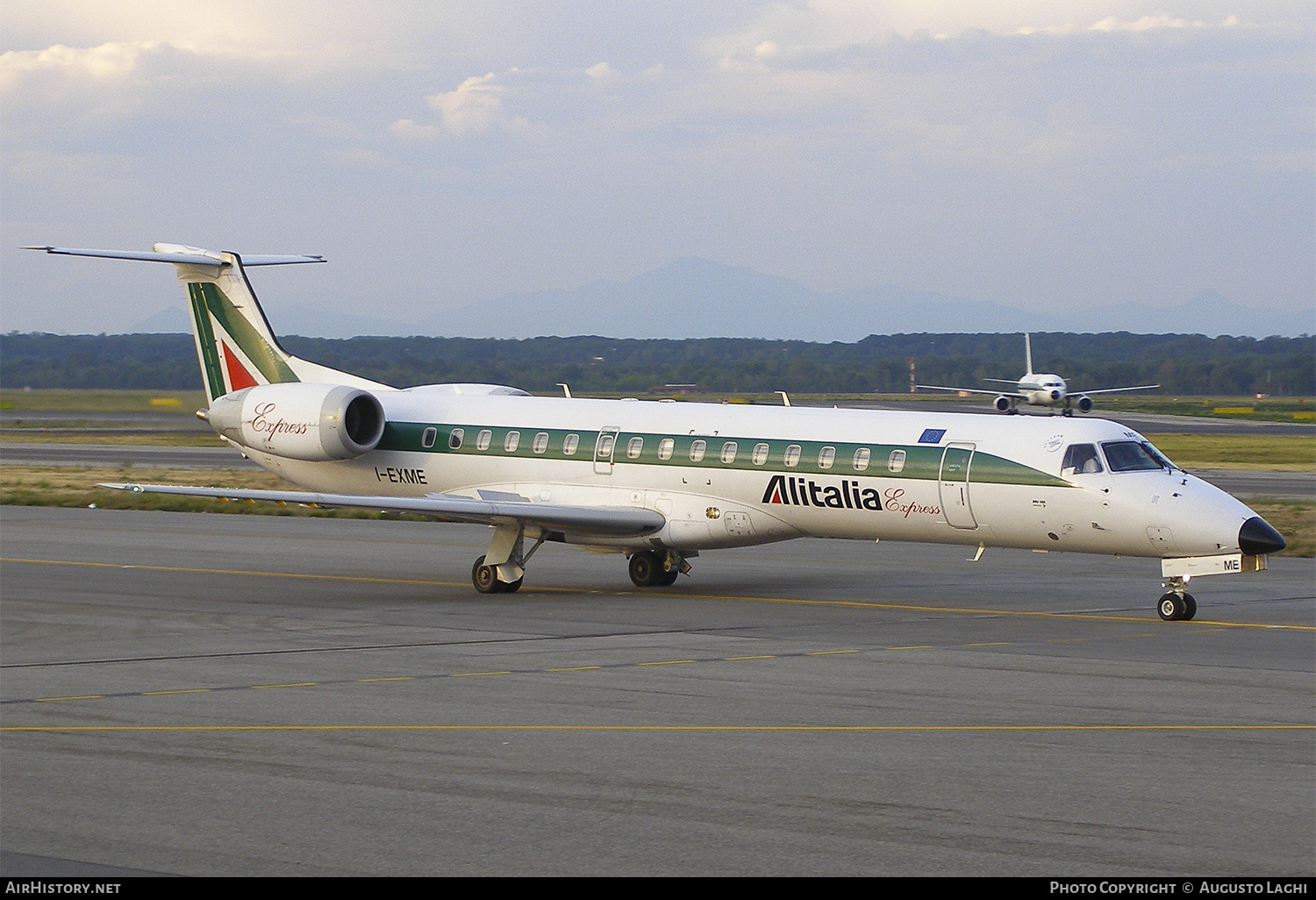 Aircraft Photo of I-EXME | Embraer ERJ-145LR (EMB-145LR) | Alitalia Express | AirHistory.net #870643
