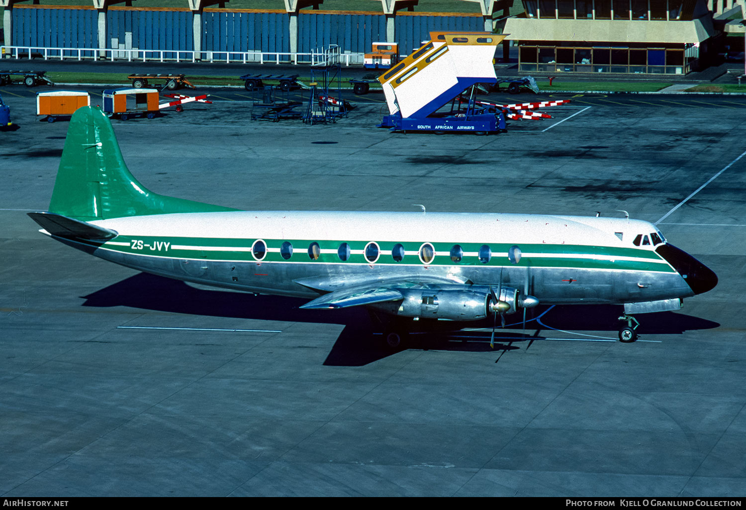 Aircraft Photo of ZS-JVY | Vickers 761D Viscount | AirHistory.net #870648