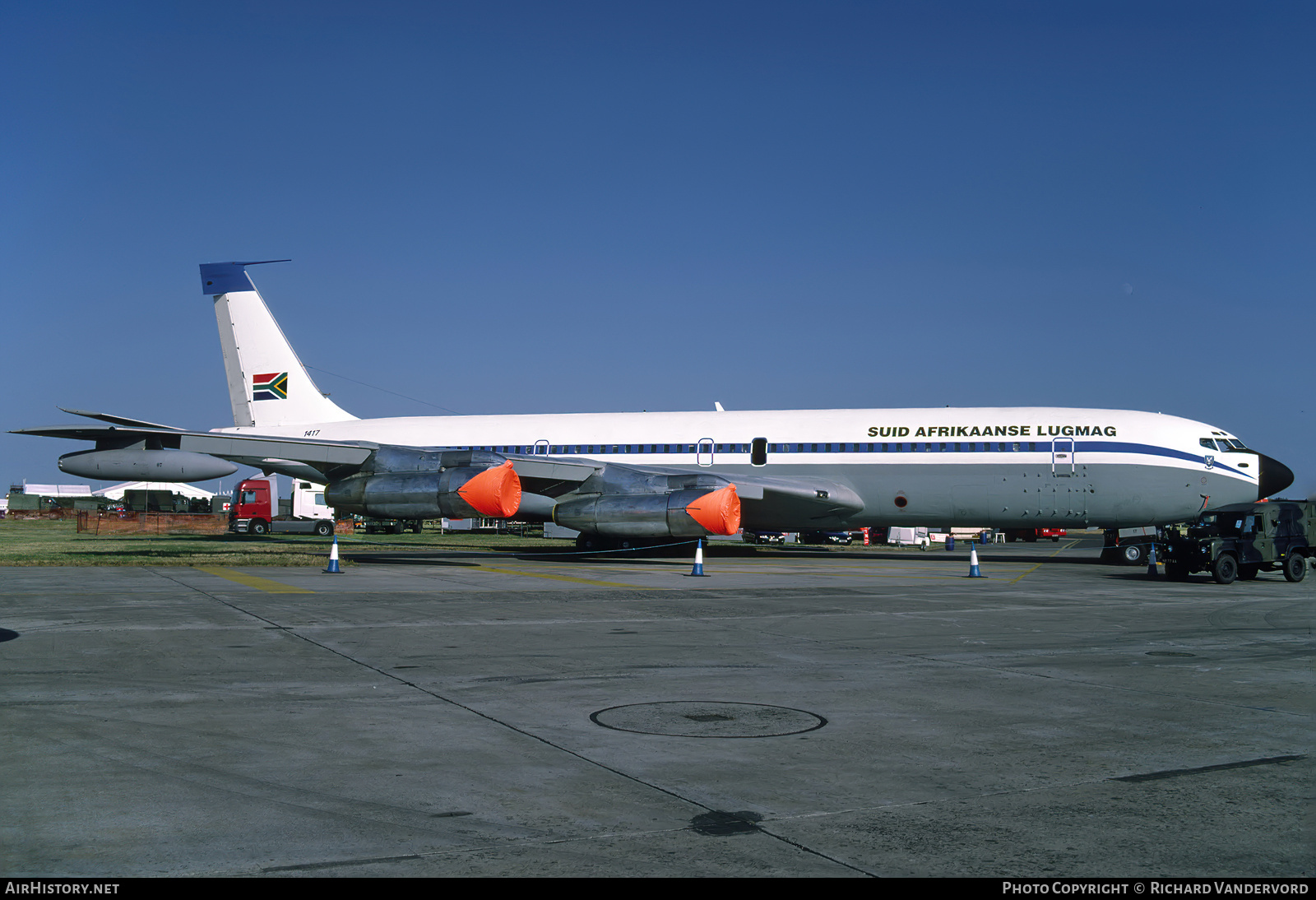 Aircraft Photo of 1417 | Boeing 707-328C | South Africa - Air Force | AirHistory.net #870654