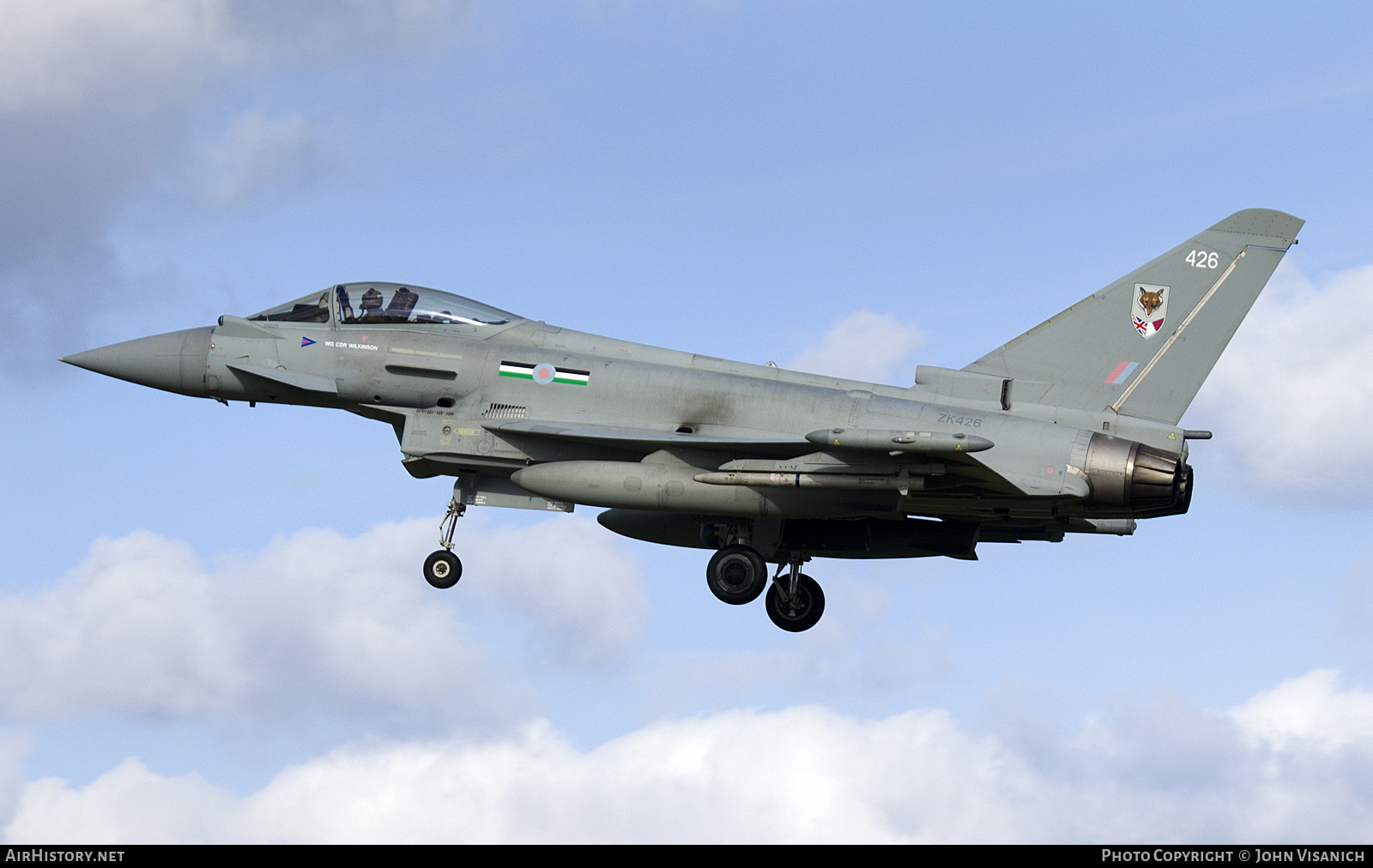 Aircraft Photo of ZK426 | Eurofighter EF-2000 Typhoon FGR4 | UK - Air Force | AirHistory.net #870665