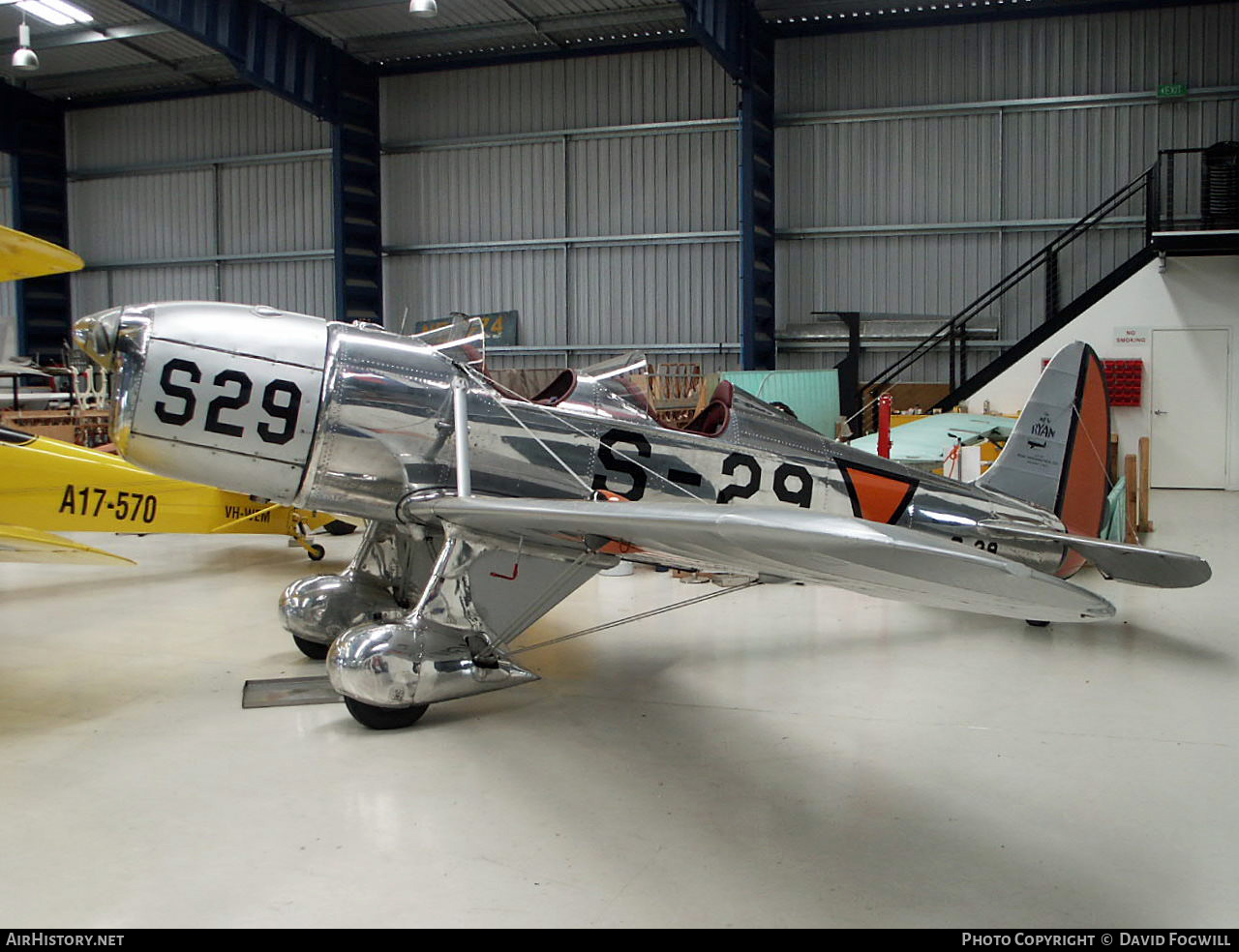 Aircraft Photo of VH-AGW / S-29 | Ryan STM-S2 | Netherlands - Navy | AirHistory.net #870673