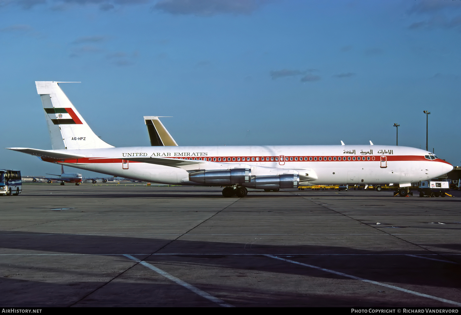 Aircraft Photo of A6-HPZ | Boeing 707-3L6B | United Arab Emirates Government | AirHistory.net #870700