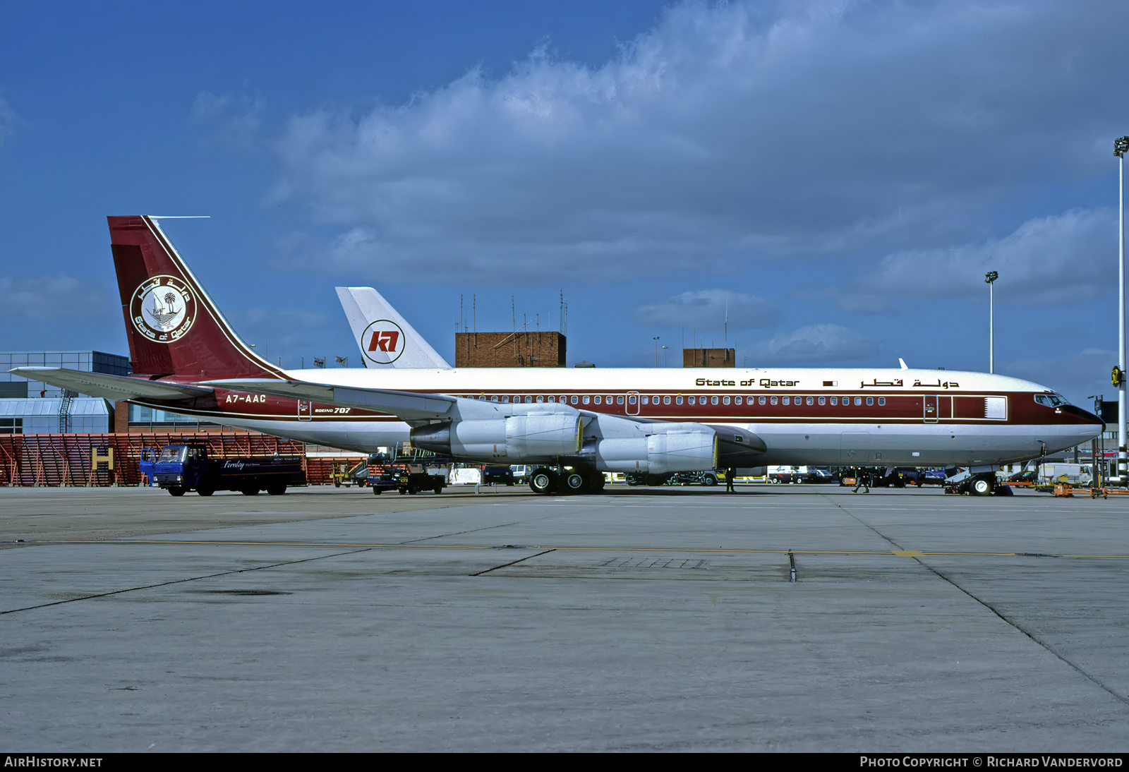 Aircraft Photo of A7-AAC | Boeing 707-336C | State of Qatar | AirHistory.net #870740