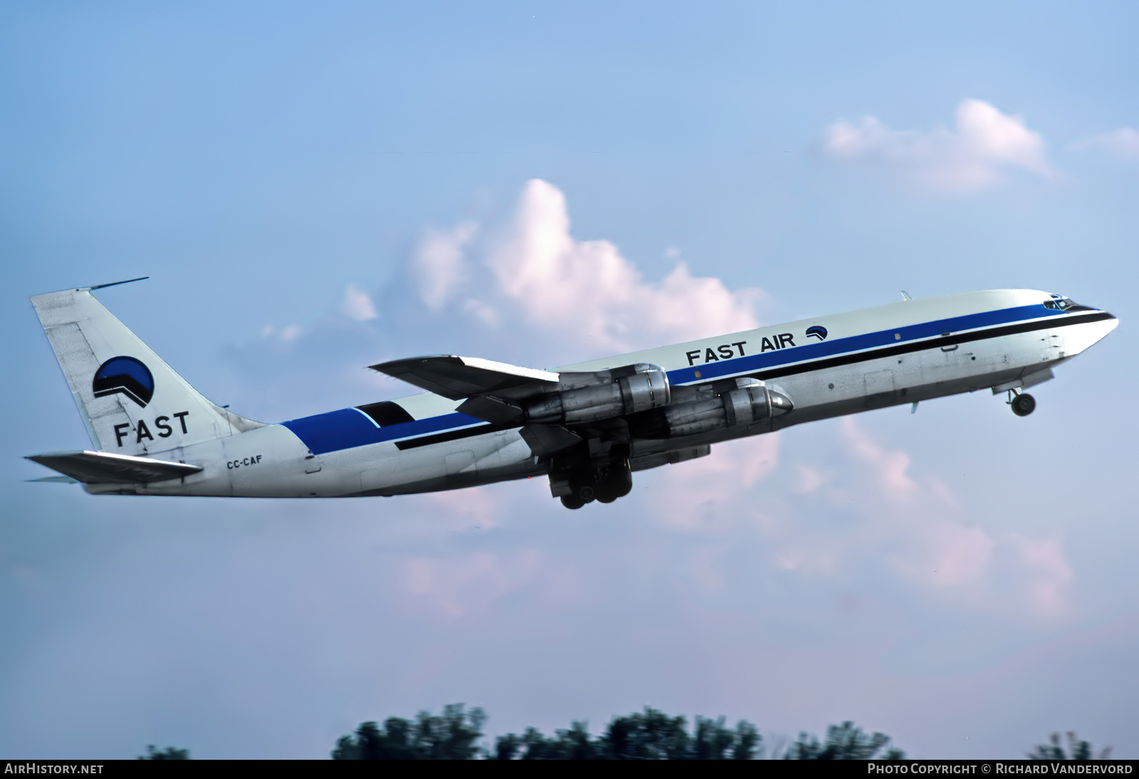 Aircraft Photo of CC-CAF | Boeing 707-331C(F) | Fast Air | AirHistory.net #870744