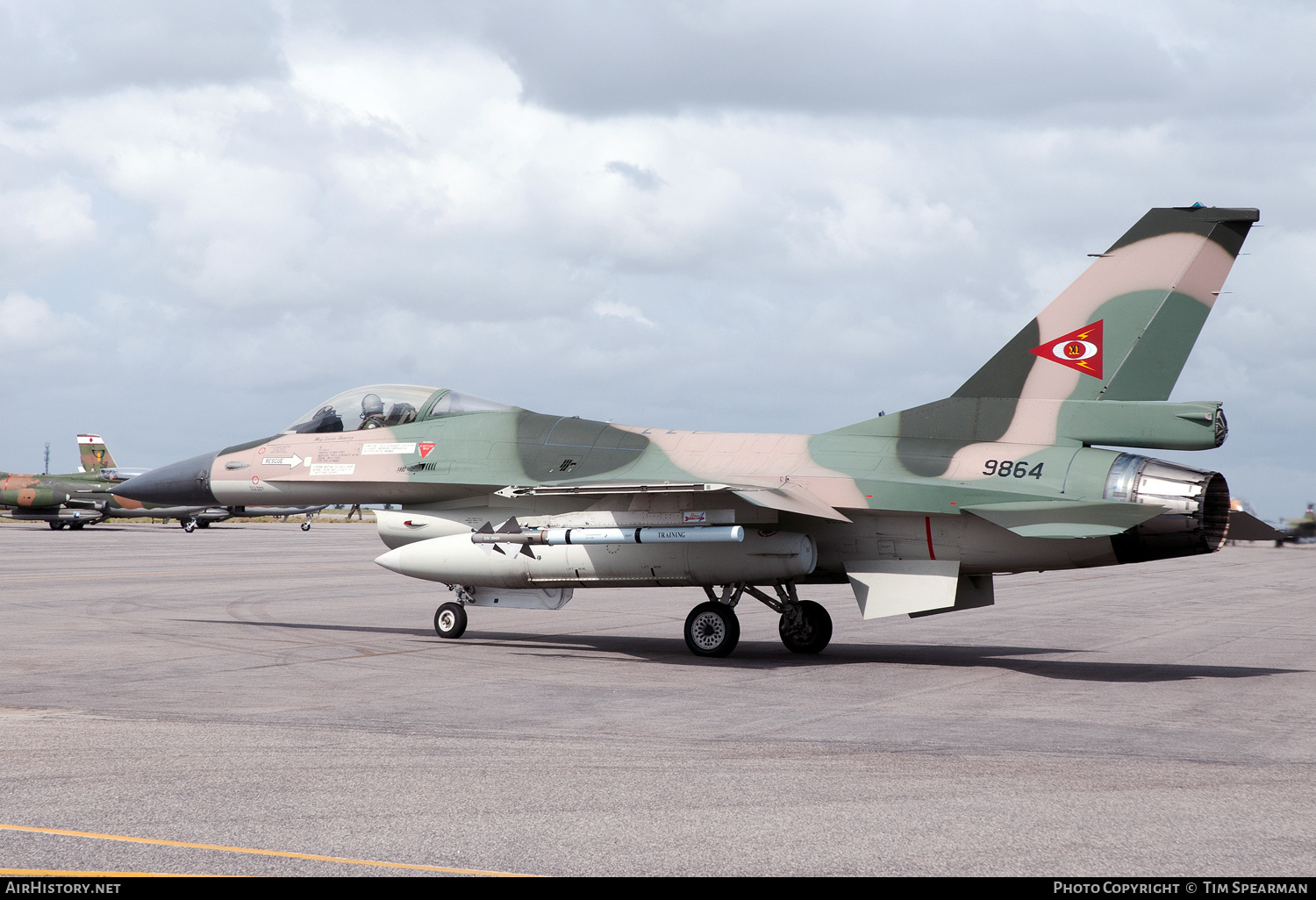 Aircraft Photo of 9864 | General Dynamics F-16A Fighting Falcon | Venezuela - Air Force | AirHistory.net #870747