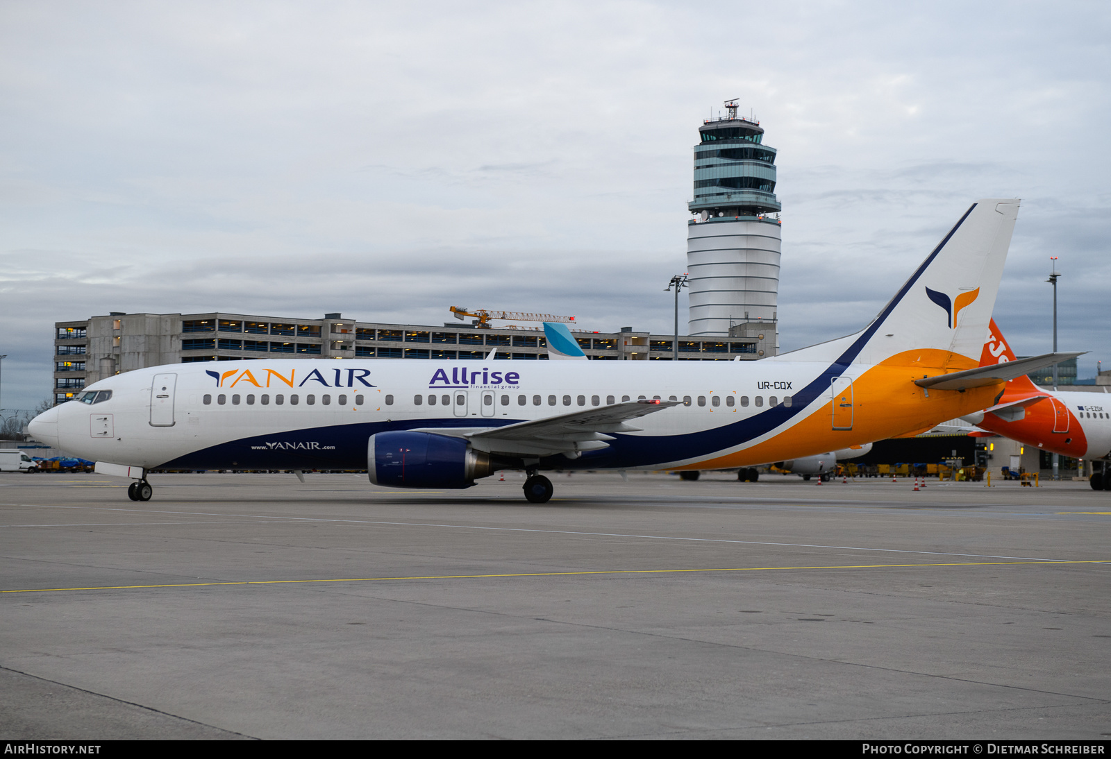 Aircraft Photo of UR-CQX | Boeing 737-4B7 | YanAir | AirHistory.net #870748